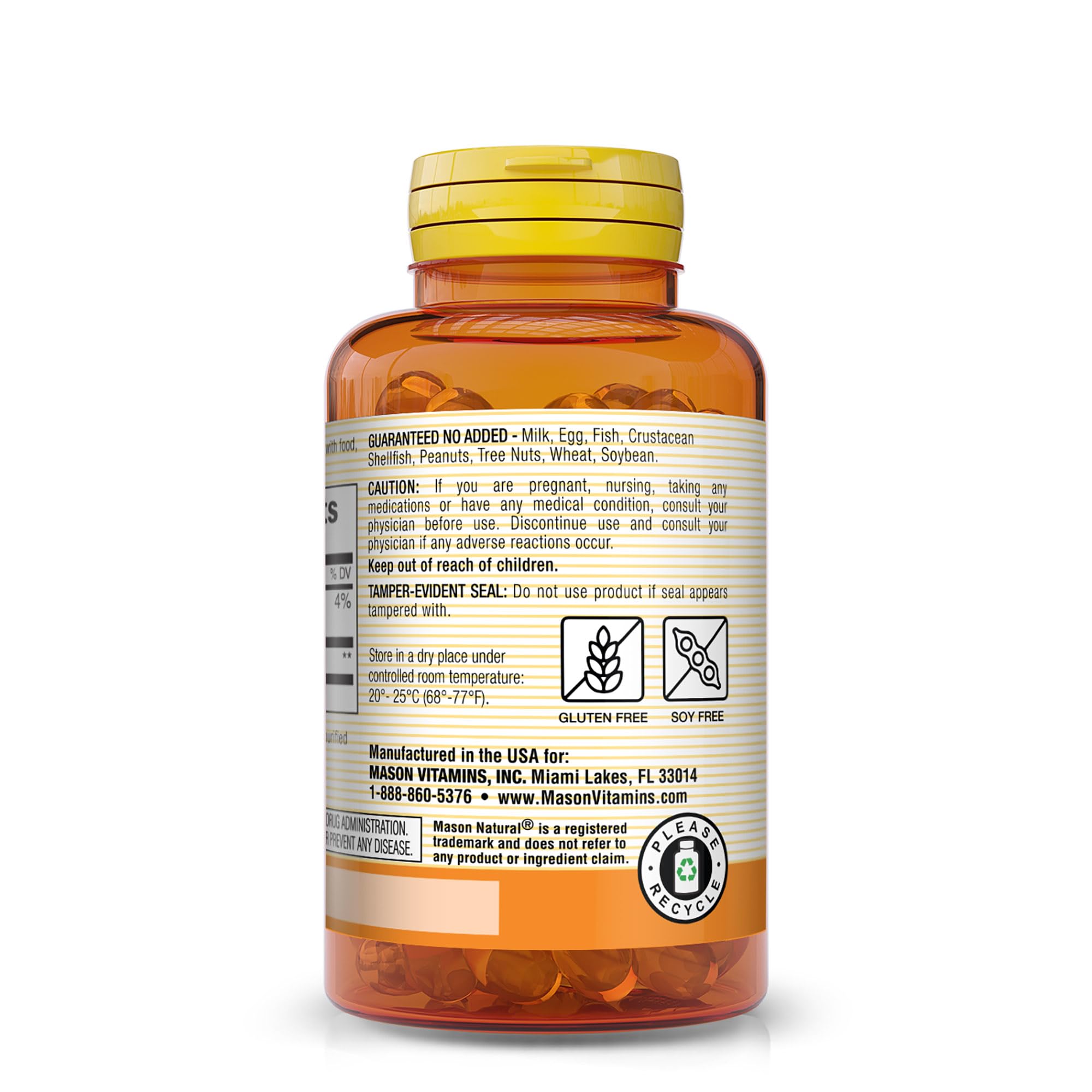 Foto 3 | Suplemento Mason Natural Luteína 6 Mg Con Vitamina E 60 Cápsulas Blandas - Venta Internacional.