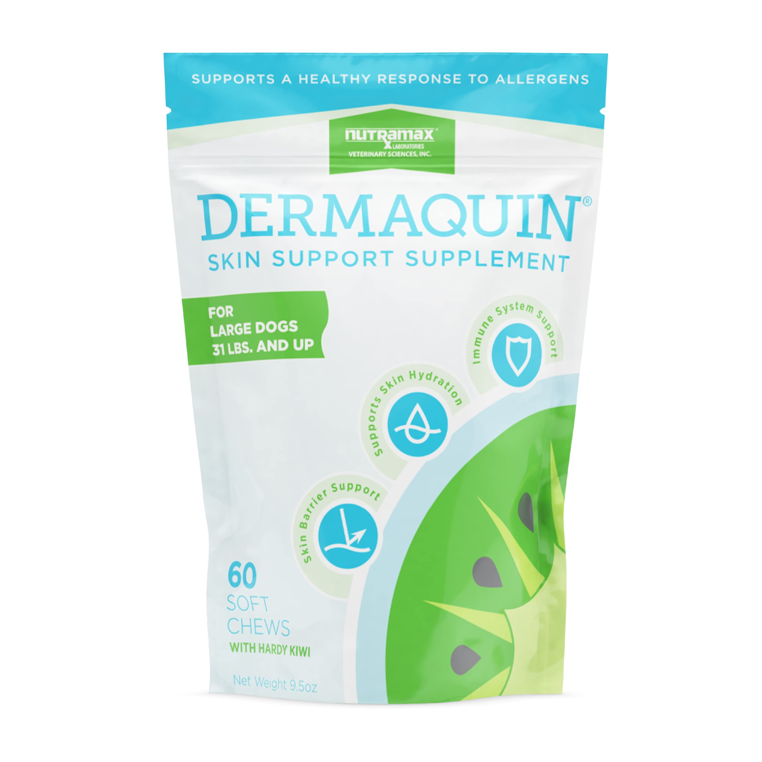 Foto 2 pulgar | Suplemento Nutramax Dermaquin Skin Support Para Perros De Más De 14 Kg - Venta Internacional.