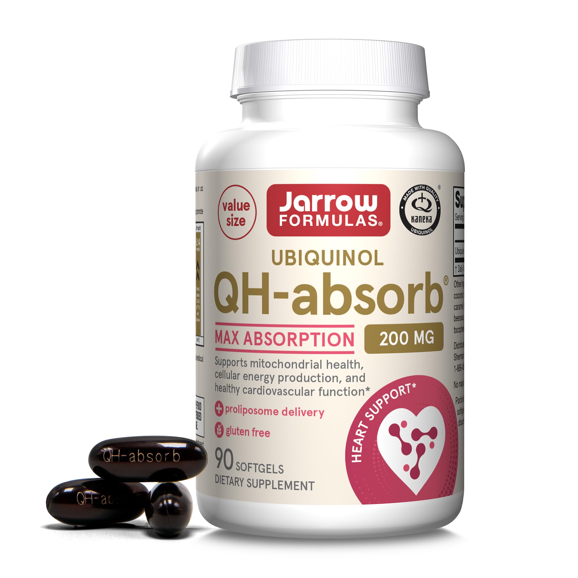 Foto 2 pulgar | Suplemento Jarrow Formulas Qh-absorb 200 Mg De Co-q10 90 Cápsulas Blandas - Venta Internacional.