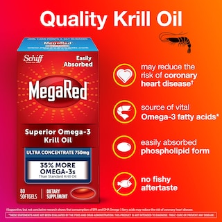 Foto 2 | Suplemento De Aceite De Krill Megared Ultra Strength 750 Mg 80 Cápsulas Blandas - Venta Internacional.
