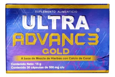 Foto 1 | Ultra Advance Gold 30 Capsulas De 500mg
