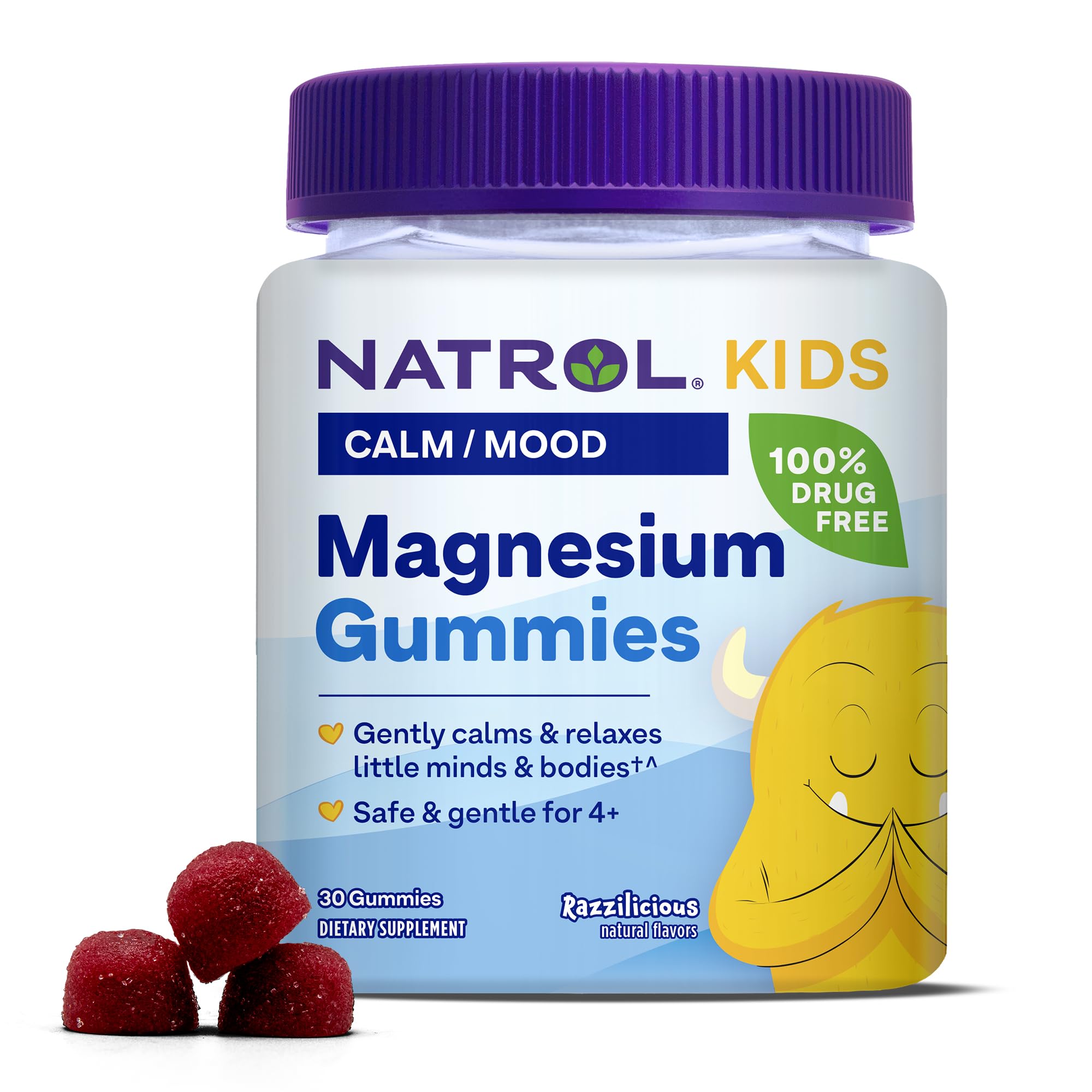 Foto 2 pulgar | Suplemento Natrol Kids, Gomitas De Citrato De Magnesio, 30 Unidades - Venta Internacional.