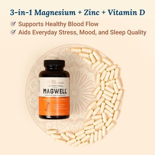 Foto 4 | Suplemento Live Conscious Magwell De Magnesio, Zinc Y Vitamina D3 - Venta Internacional.