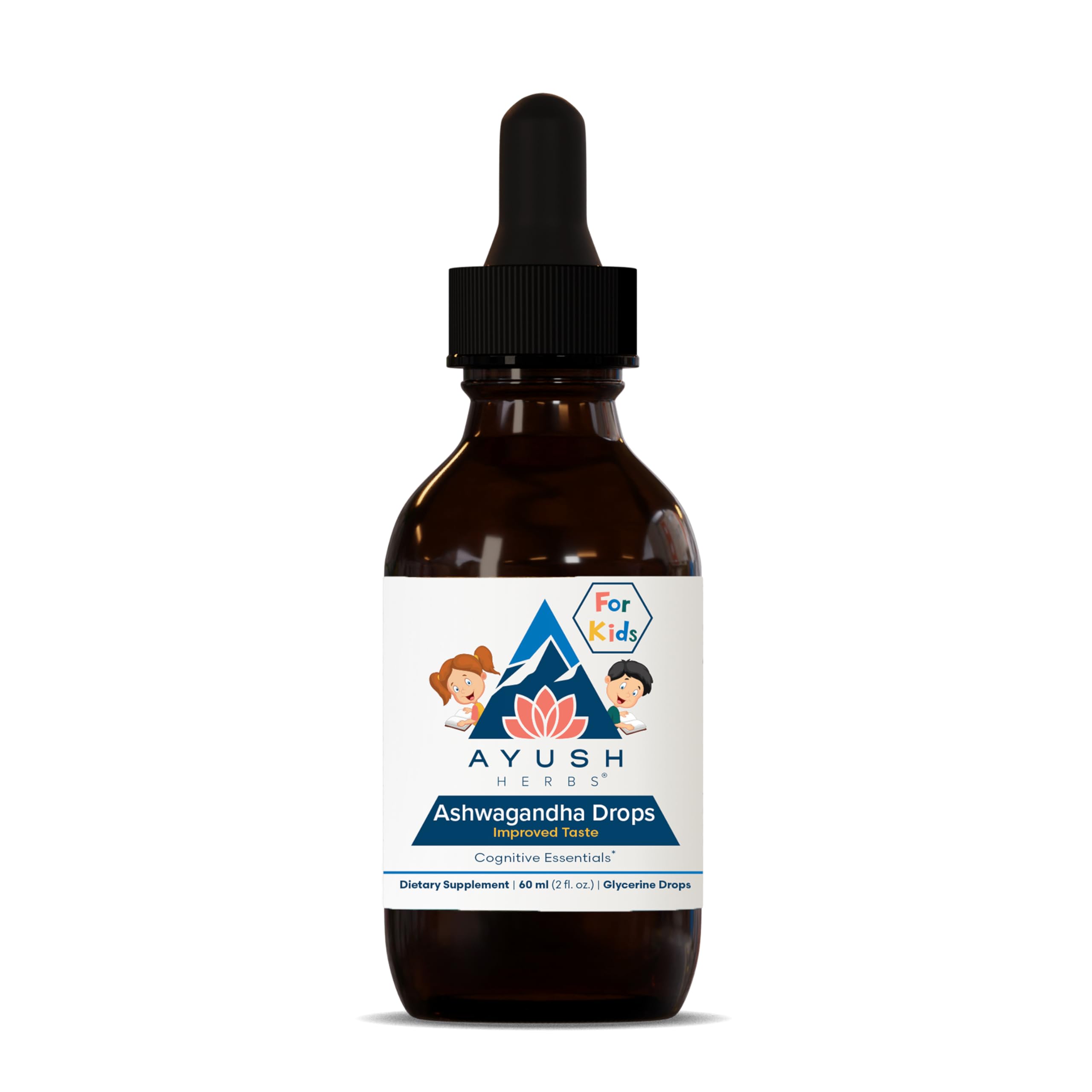 Foto 2 pulgar | Suplemento Ayush Herbs Ashwagandha En Gotas Para Niños, 60 Ml, Sin Alcohol - Venta Internacional.