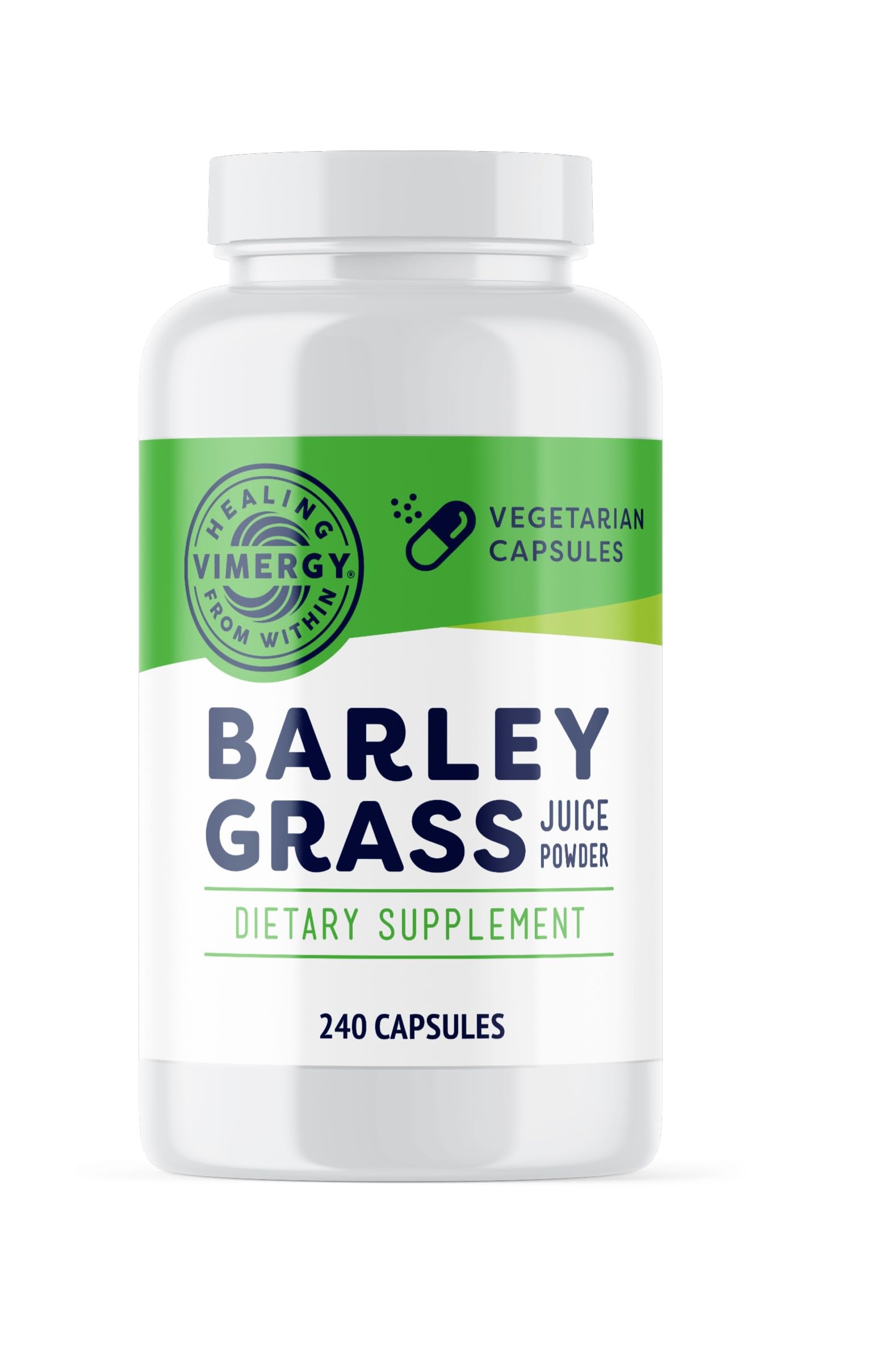 Suplemento Vimergy, Cápsulas De Jugo De Hierba De Cebada, 240 Cápsulas - Venta Internacional.