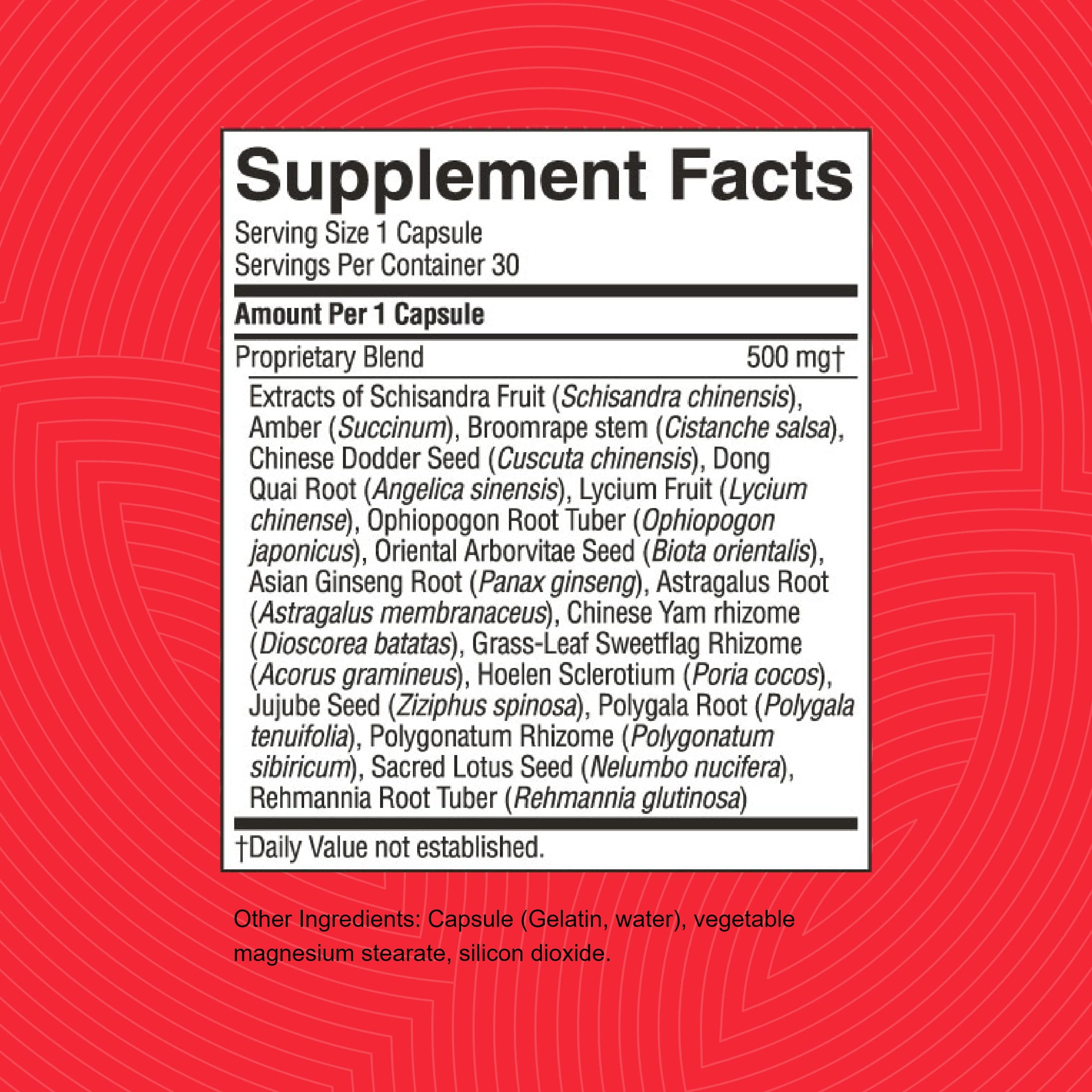 Foto 4 pulgar | Suplemento Nature's Sunshine Nervious Fatigue Tcm 30 Cápsulas - Venta Internacional.