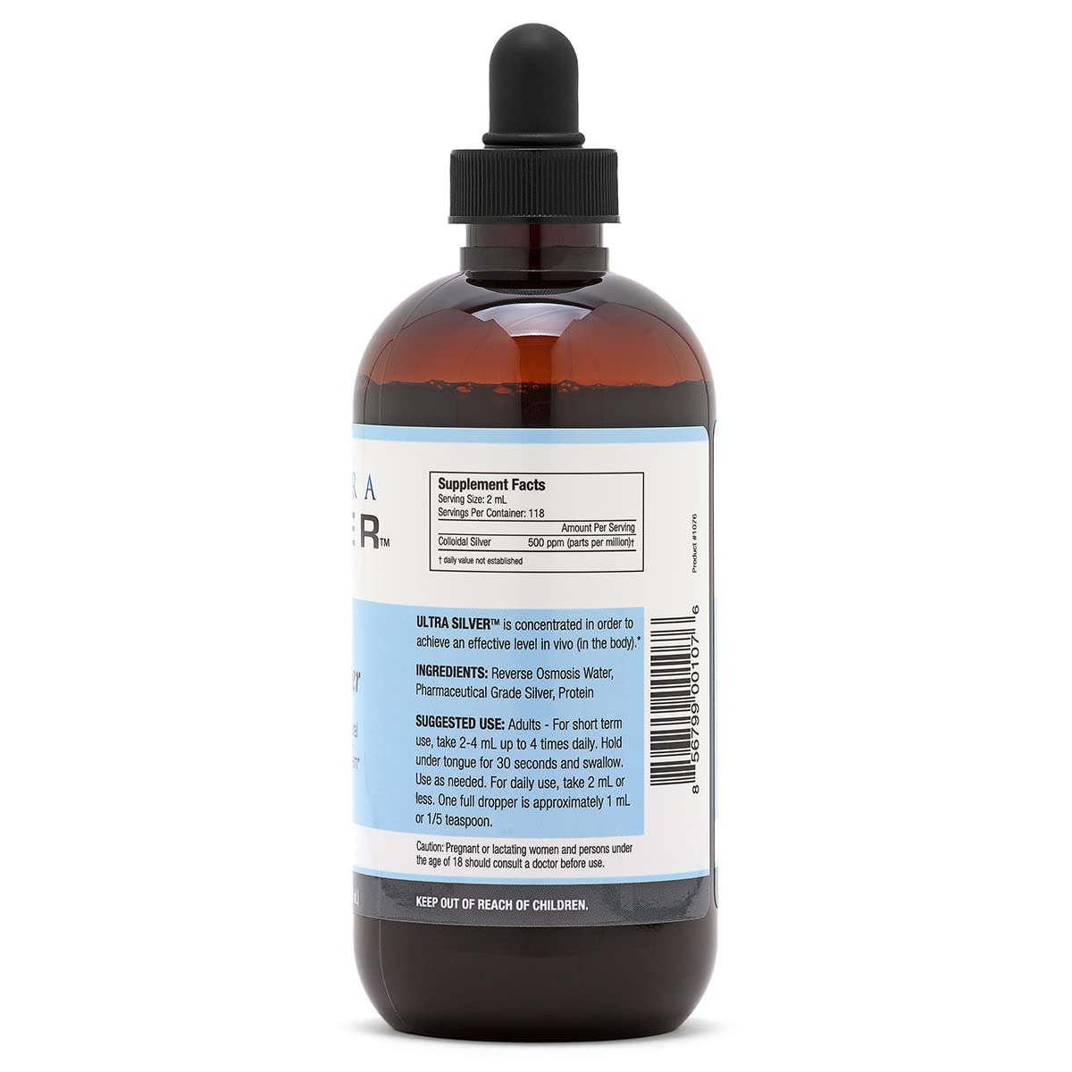 Foto 4 pulgar | Suplemento Mineral Ultra Silver  Coloidal Silver, 236 Ml - Venta Internacional.