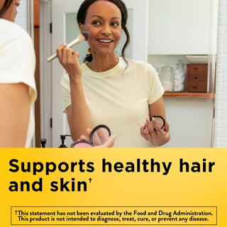 Foto 2 | Suplemento De Biotina Natural De 1000 Mcg Para Cabello Y Piel, 120 Cápsulas Blandas - Venta Internacional.
