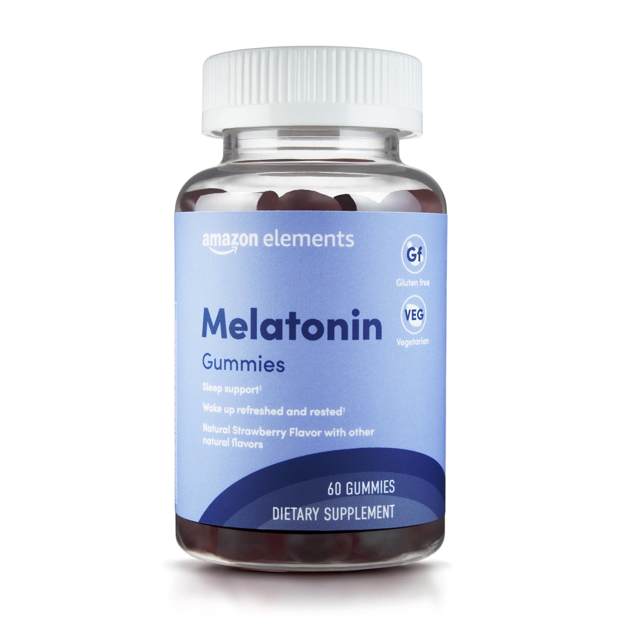 Foto 1 | Suplemento Amazon Elements, Gomitas De Melatonina, 10 Mg, 60 Unidades - Venta Internacional.