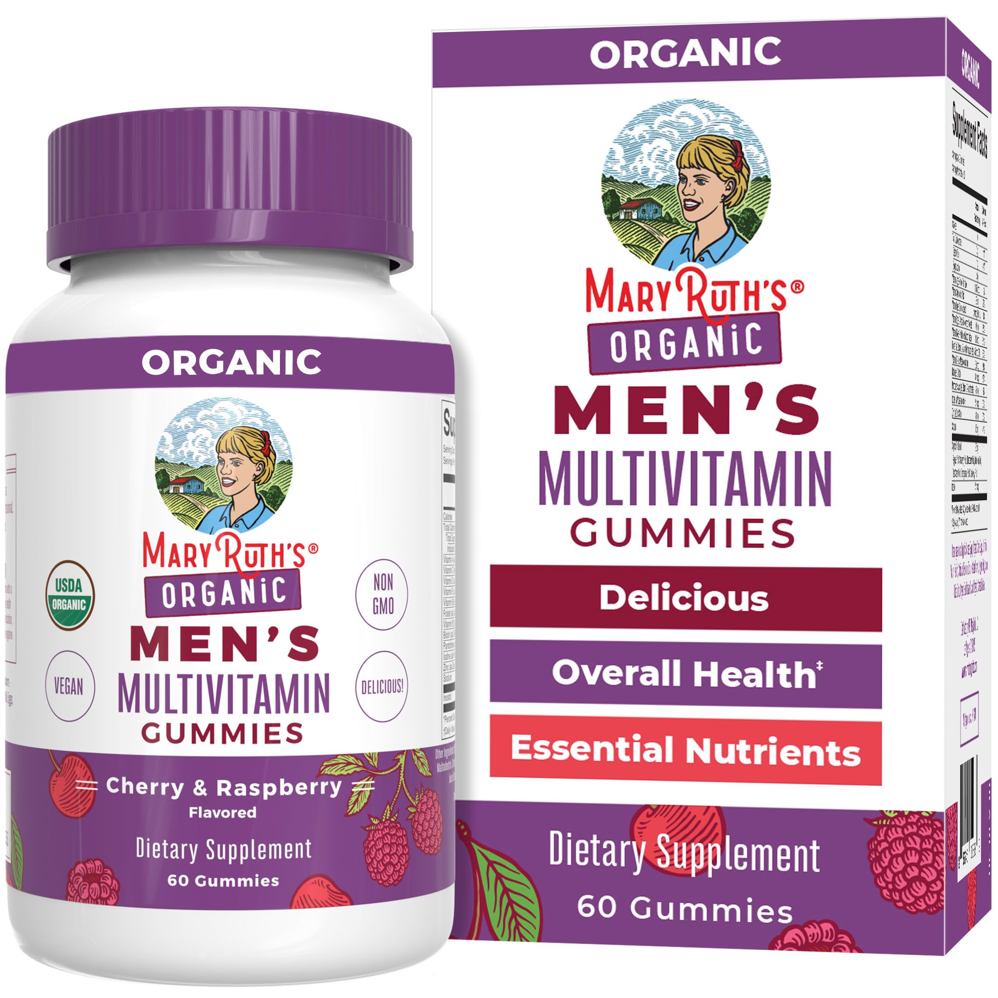 Foto 2 pulgar | Gomitas Multivitamínicas Maryruth Organics Para Hombre, 60 Unidades - Venta Internacional.