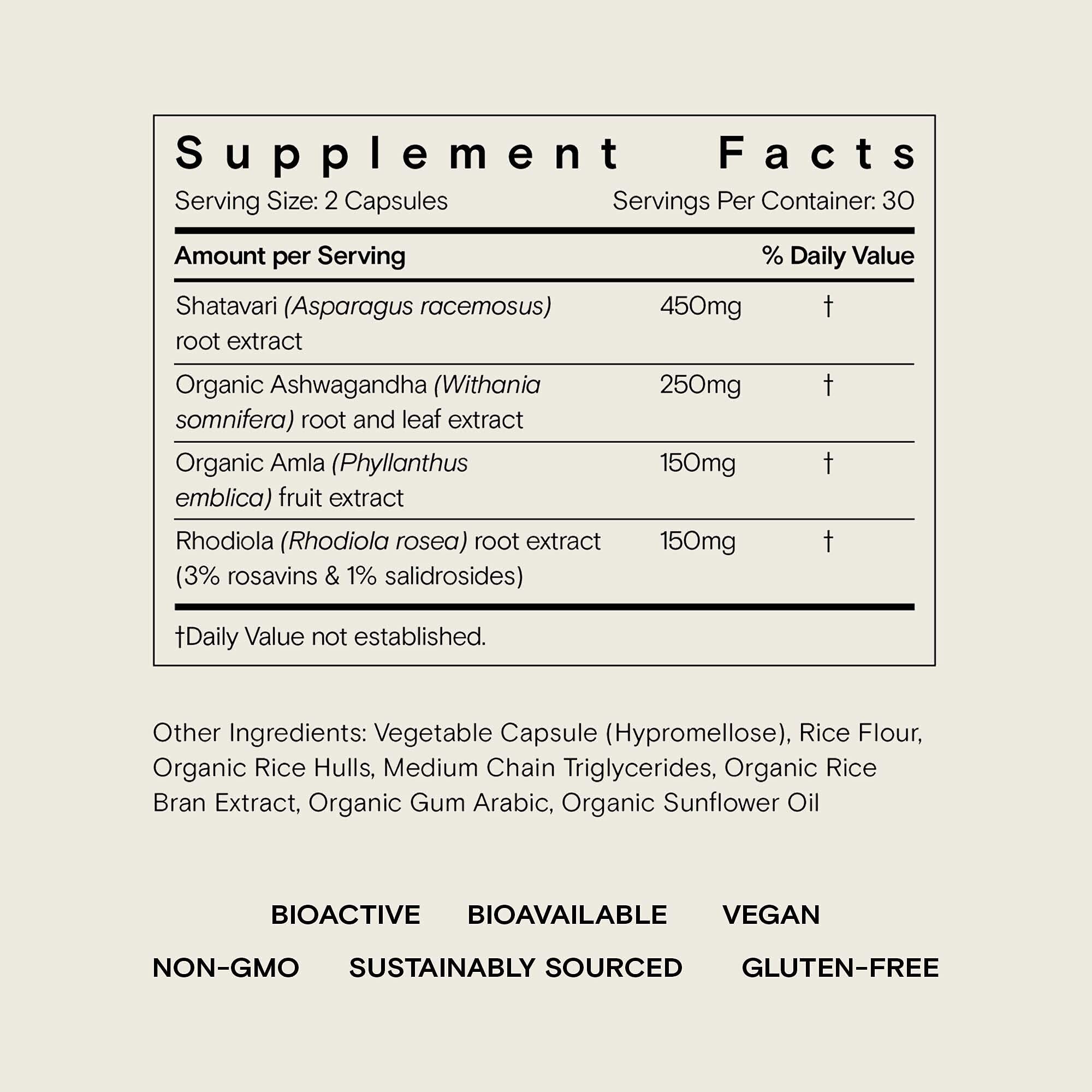 Foto 2 | Suplemento Moon Juice Superyou Calming 60 Cápsulas - Venta Internacional.