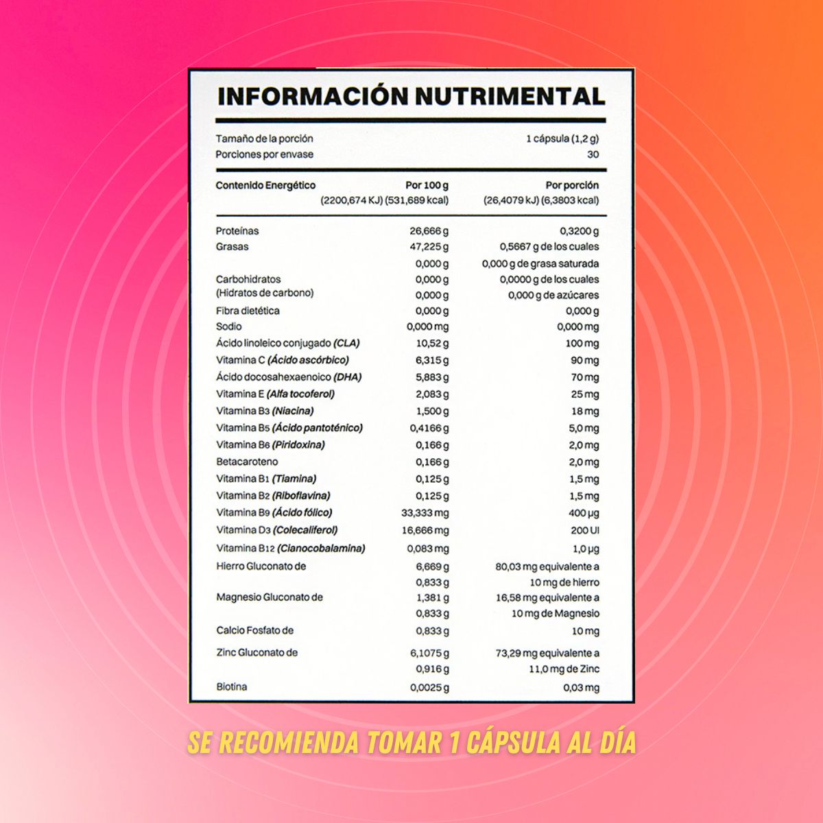Foto 5 pulgar | Dúo Suplemento Prenatal Ácido Fólico 30 Cápsulas Lovy Care Smart Vit + Gel Reafirmante De Toronja 250 Ml