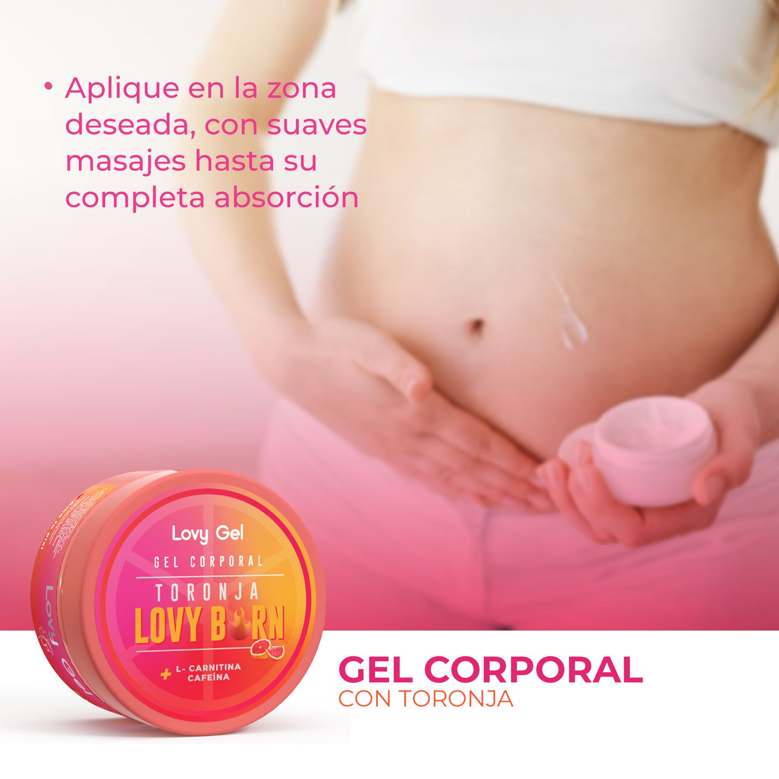 Foto 7 pulgar | Dúo Suplemento Prenatal Ácido Fólico 30 Cápsulas Lovy Care Smart Vit + Gel Reafirmante De Toronja 250 Ml