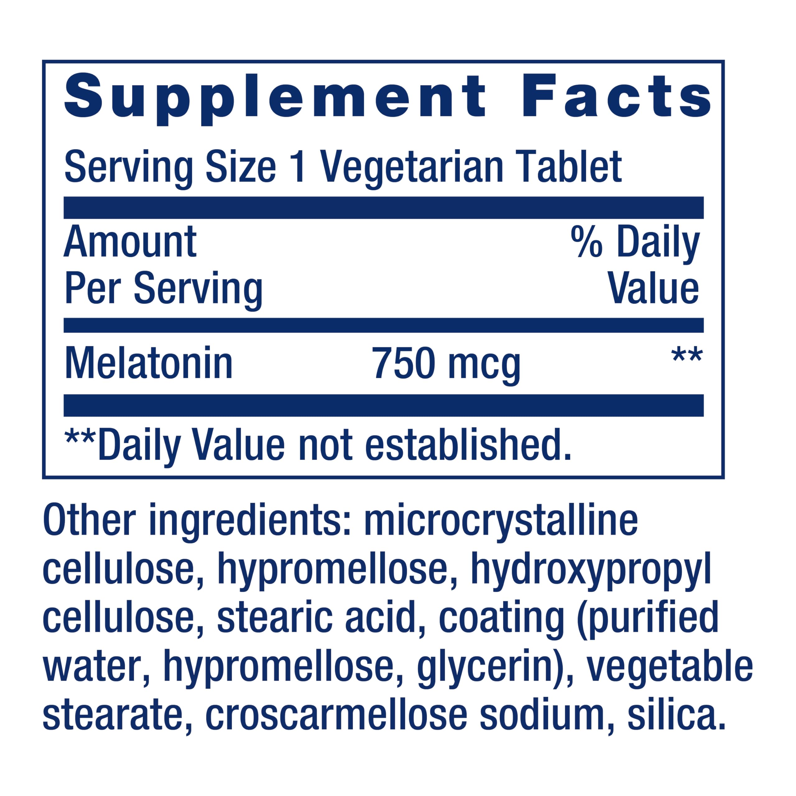 Foto 3 | Suplemento Life Extension De Melatonina, 750 Mcg, 6 Horas, Liberación Temporizada - Venta Internacional.