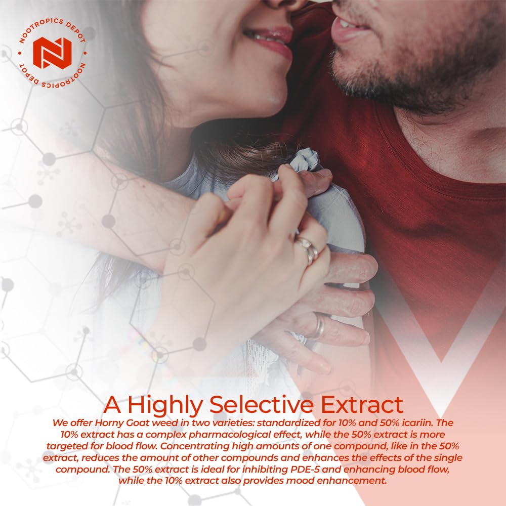 Foto 6 pulgar | Suplemento Nootropics Depot Horny Goat Weed 200 Mg 30 Cápsulas - Venta Internacional.