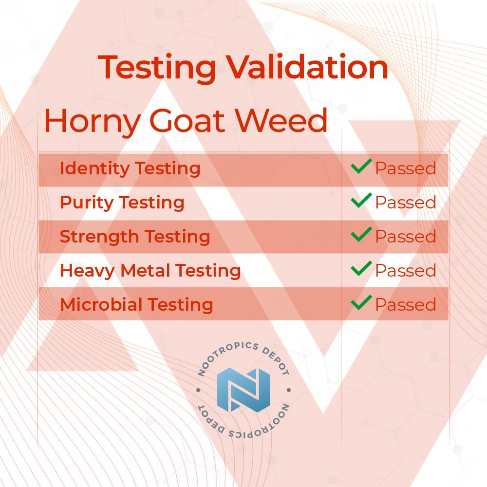 Foto 8 pulgar | Suplemento Nootropics Depot Horny Goat Weed 200 Mg 30 Cápsulas - Venta Internacional.