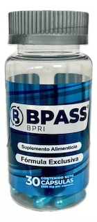 Foto 1 | Bypass Azul Bpri 30 Caps Inhibidor Apetito Más Ingredientes