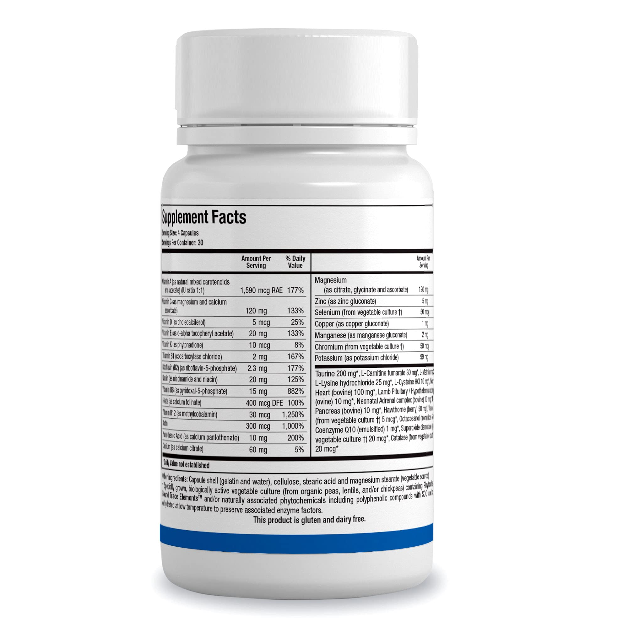 Foto 4 pulgar | Suplemento Biotics Research Bio Cardiozyme Forte 120 Cápsulas - Venta Internacional.