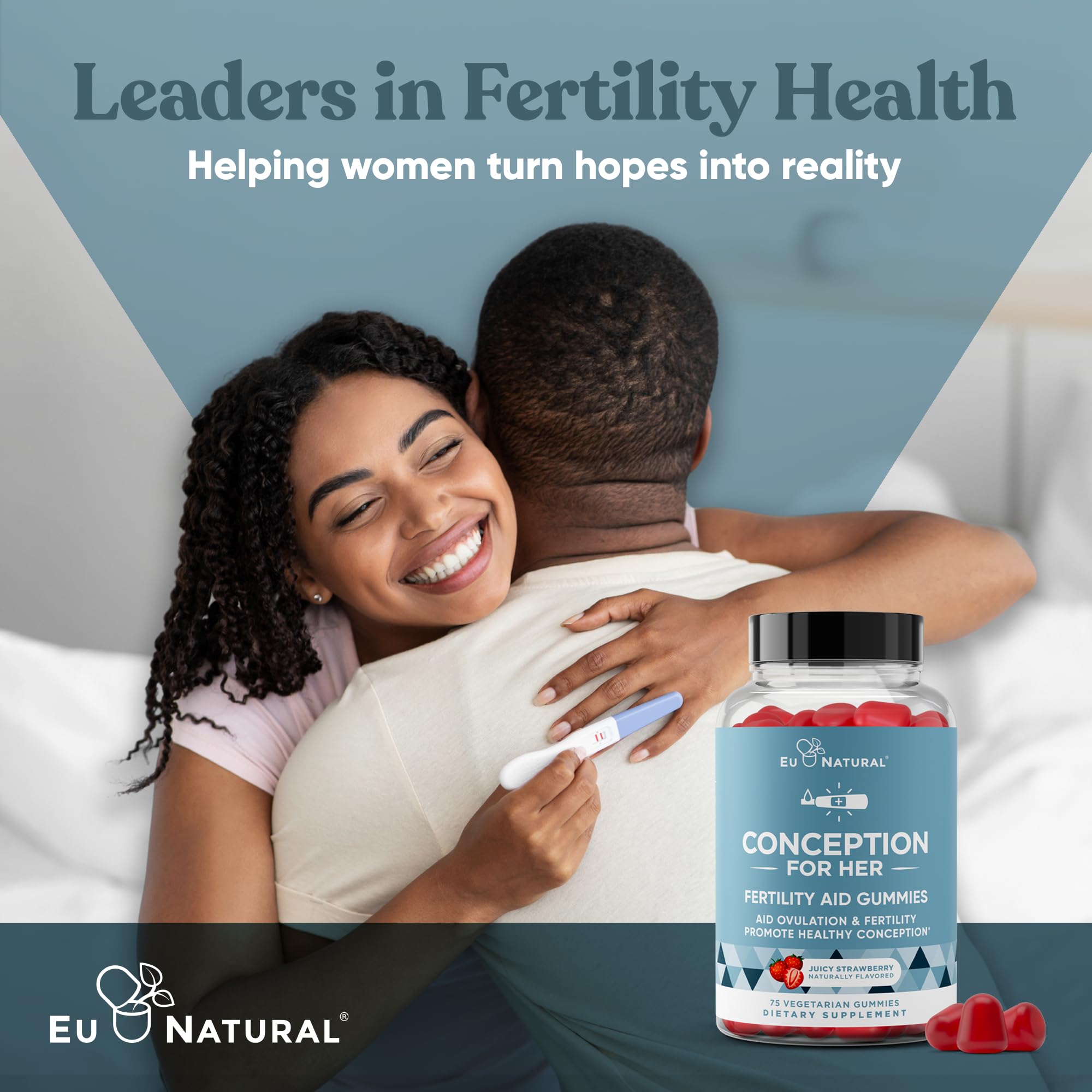 Foto 8 pulgar | Fertility Supplements Eu Natural Conception For Her Gummies - Venta Internacional.