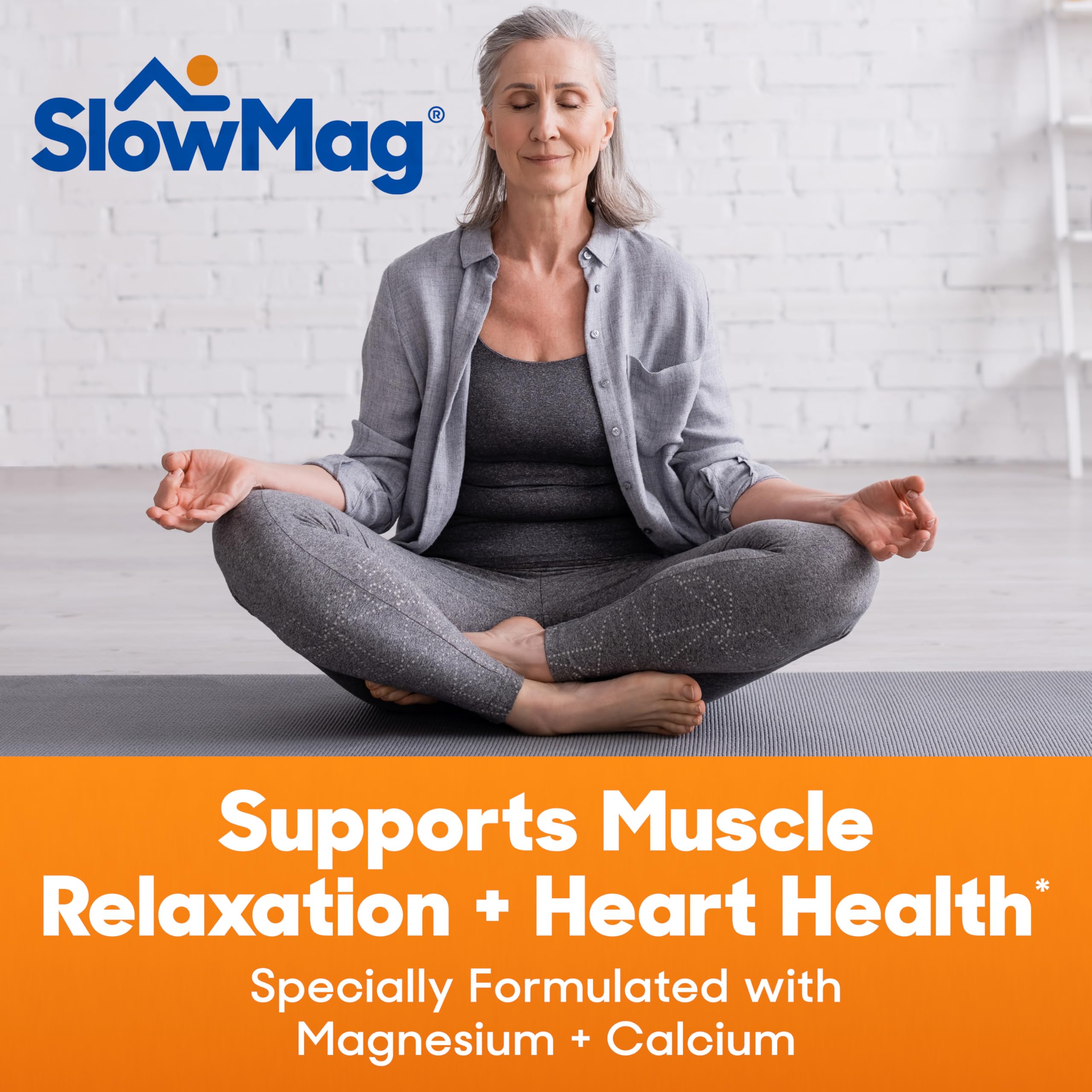 Foto 4 pulgar | Suplemento Slowmag Muscle + Heart Magnesium Con Calcio, 60 Unidades - Venta Internacional.