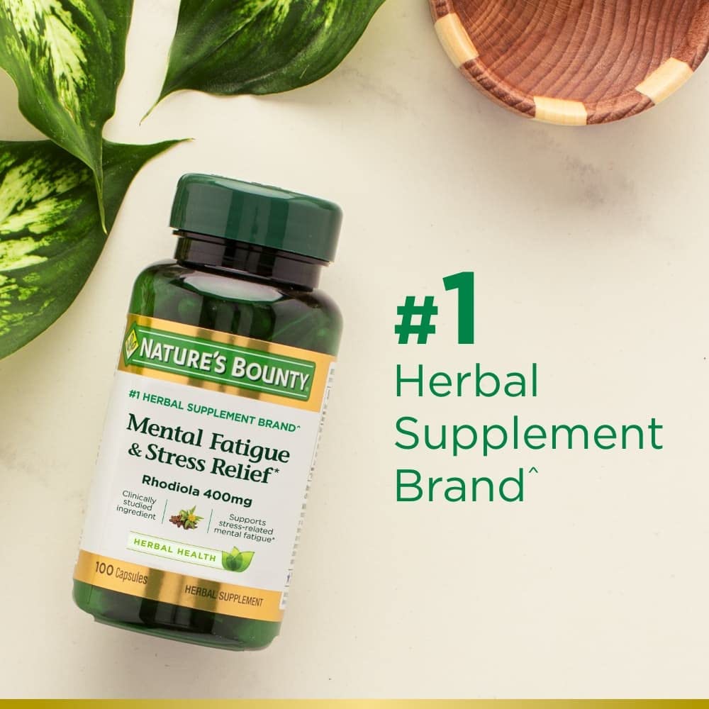 Foto 4 | Complementa El Alivio De La Fatiga Mental Y El Estrés De Nature's Bounty - Venta Internacional.