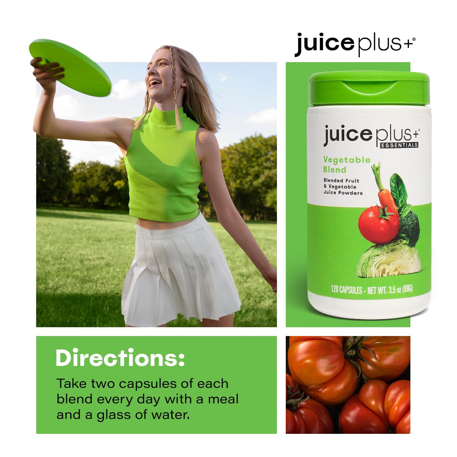 Foto 6 pulgar | Mezcla De Verduras Supplement Juice Plus+, 60 Porciones - Venta Internacional.