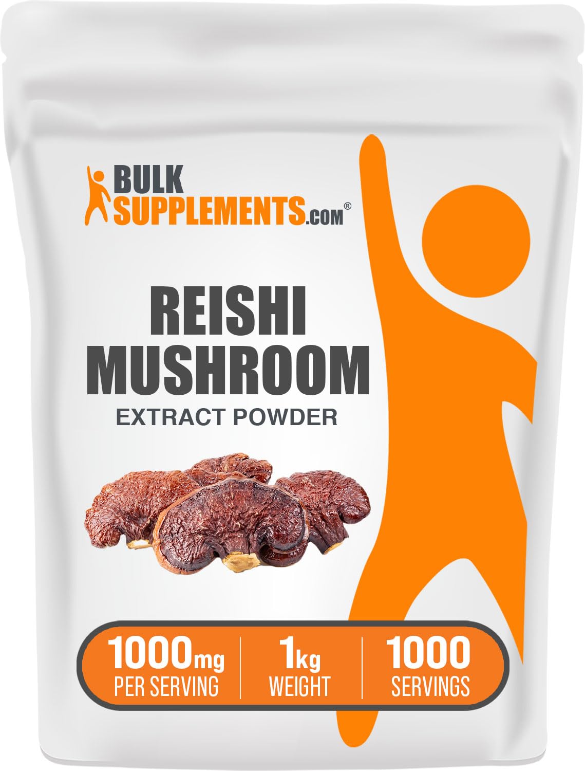 Foto 2 pulgar | Suplemento Bulksupplements.com Extracto De Hongo Reishi, 1 Kg - Venta Internacional.