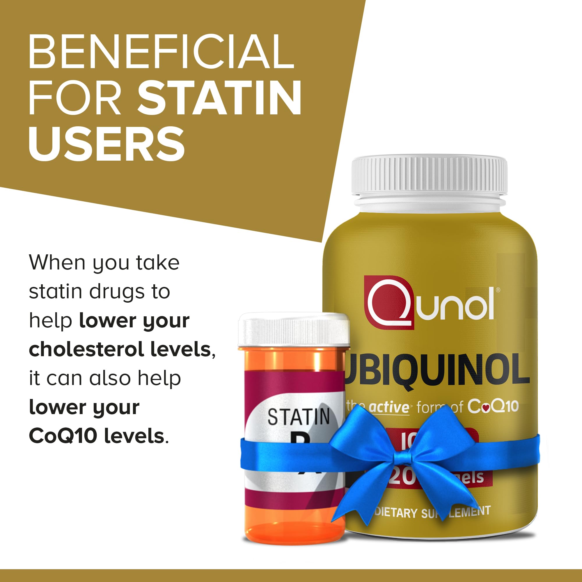 Foto 7 | Suplemento Qunol Ubiquinol Coq10, 100 Mg, Cápsulas Blandas, 120 Unidades - Venta Internacional.
