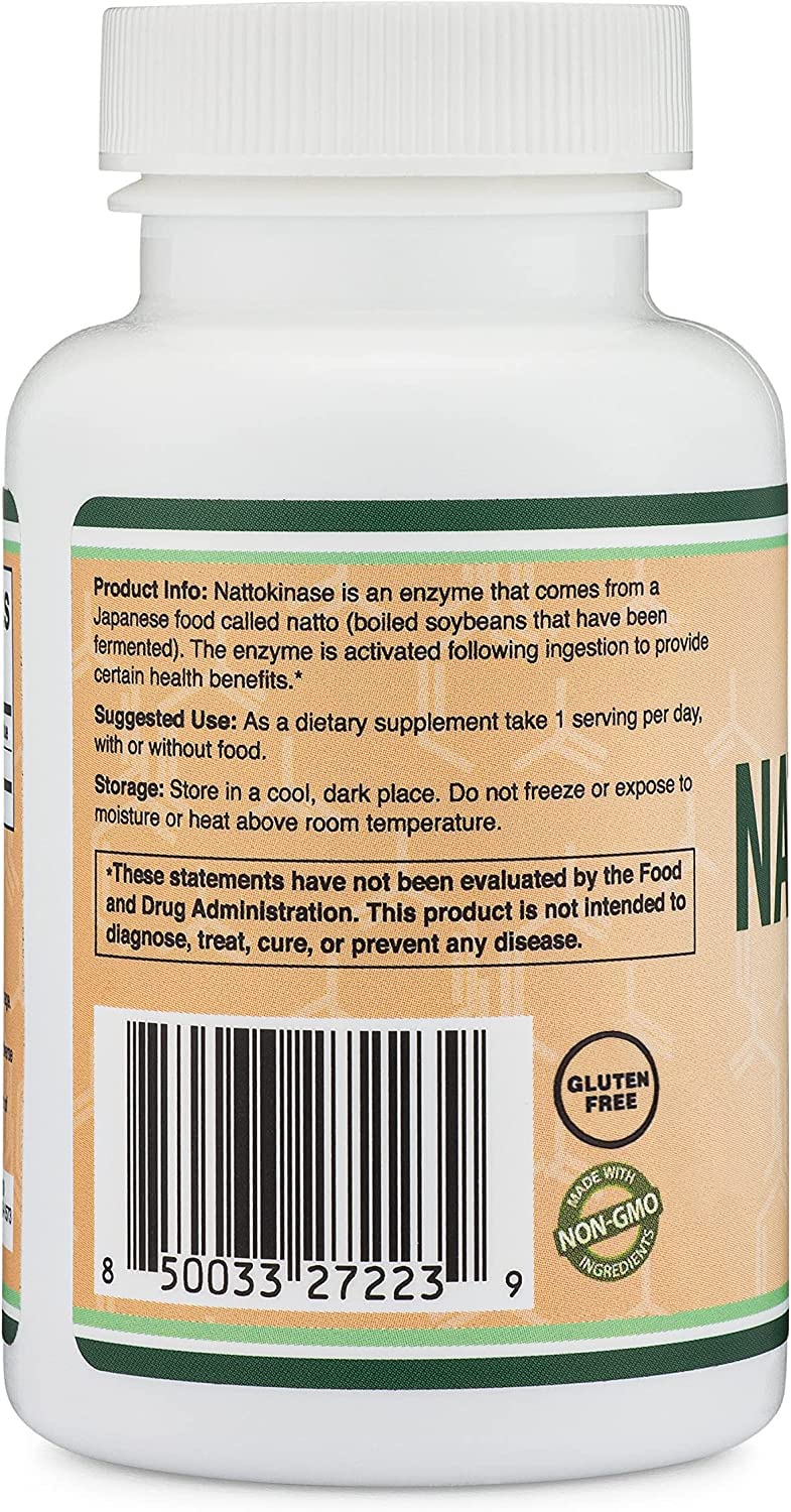 Foto 4 pulgar | Suplemento Double Wood Nattokinase 4.000 Fu 120 Cápsulas - Venta Internacional.