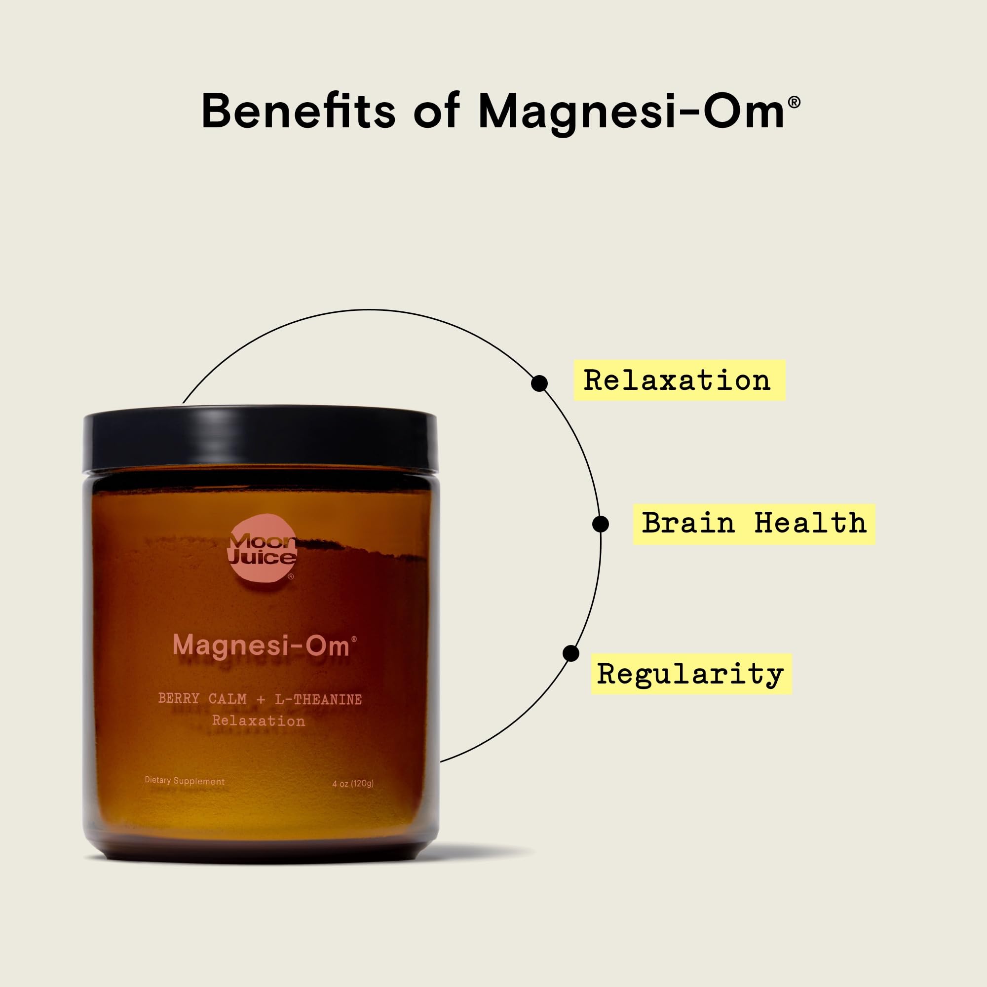 Foto 3 | Suplemento Moon Juice Magnesi-om Natural Calm Con Magnesio - Venta Internacional.