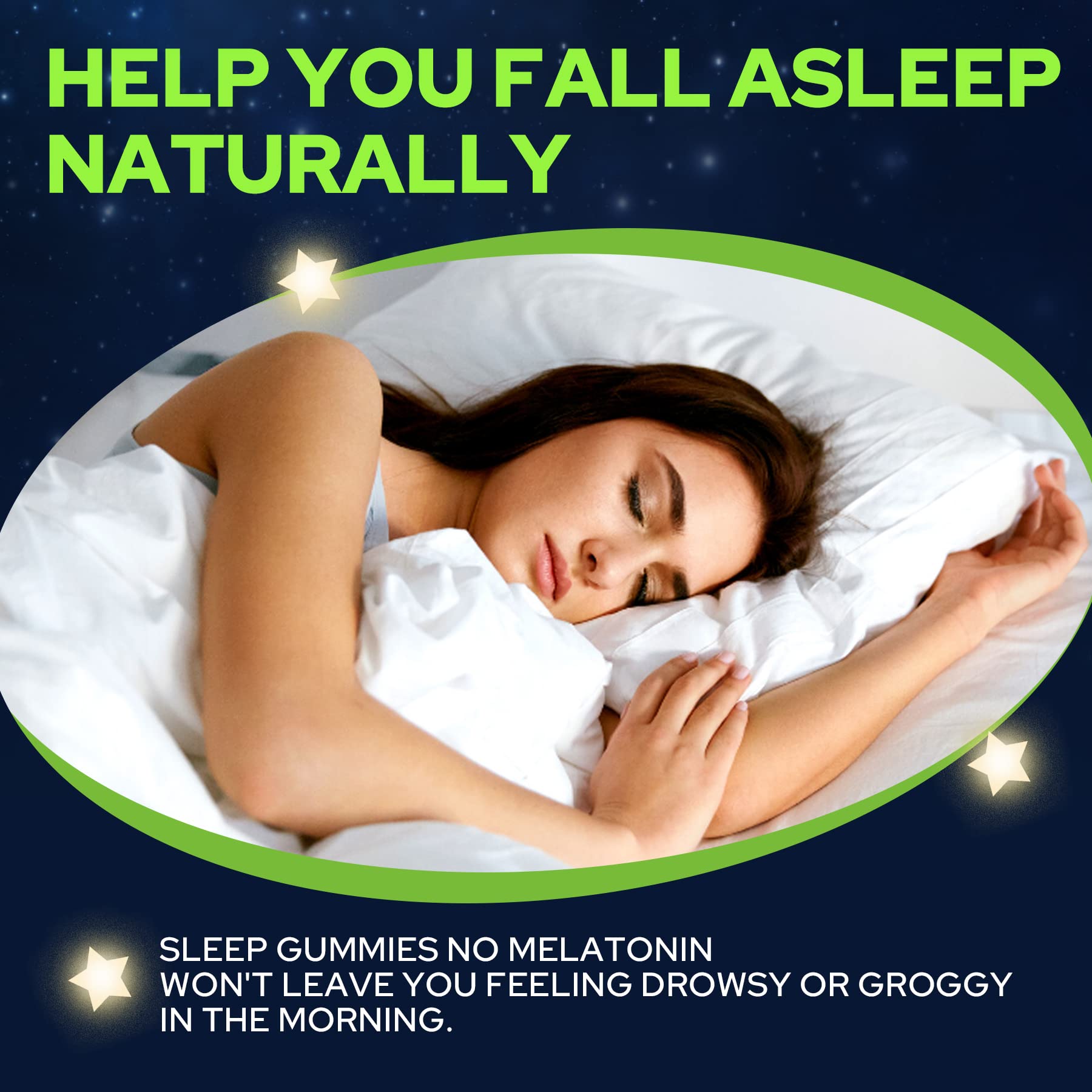 Foto 5 pulgar | Gomitas Sleep Aid Neviss Sin Melatonina Con Gaba Y L-triptófano - Venta Internacional.