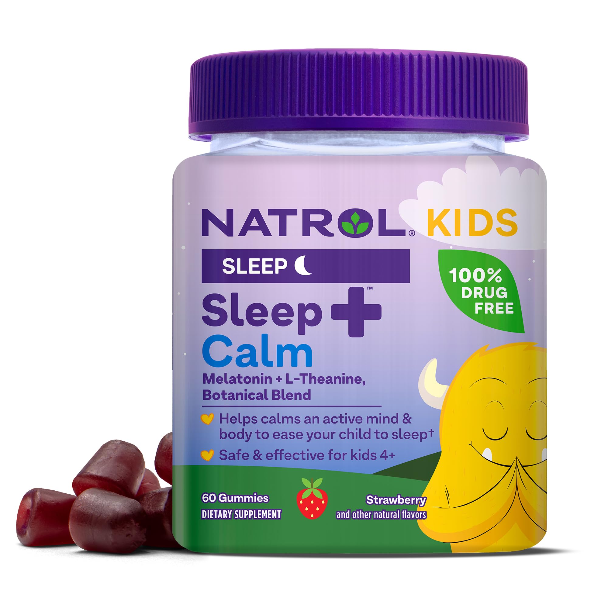 Foto 2 pulgar | Suplemento Natrol Kids Sleep+ Calm Con Melatonina Y L-teanina - Venta Internacional.