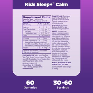 Foto 6 | Suplemento Natrol Kids Sleep+ Calm Con Melatonina Y L-teanina - Venta Internacional.