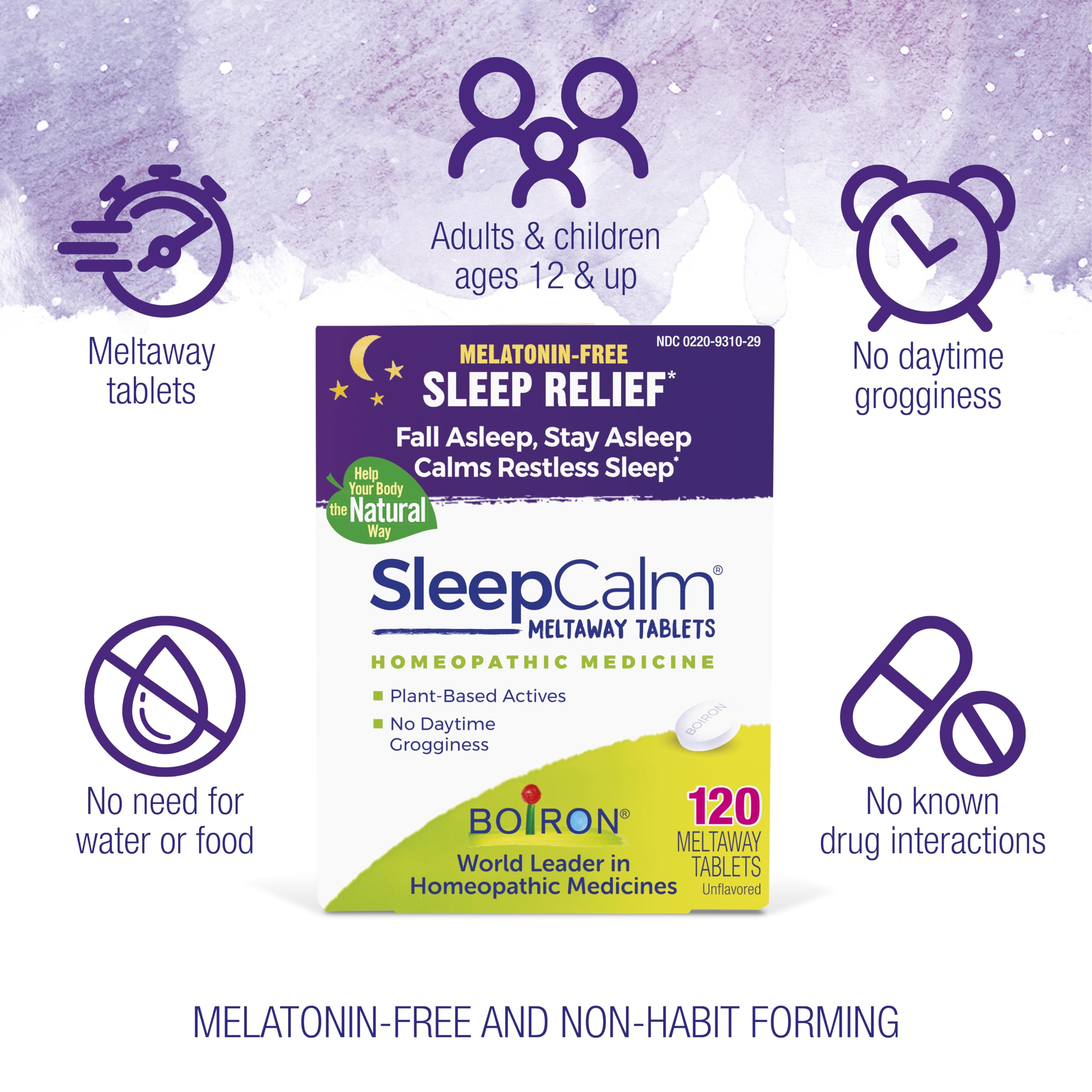 Foto 4 pulgar | Tabletas Para Dormir Boiron Sleepcalm 120 Tabletas - Venta Internacional.
