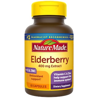 Foto 1 | Suplemento Dietético Nature Made Elderberry 400 Mg Con Vitamina C - Venta Internacional.