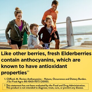 Foto 2 | Suplemento Dietético Nature Made Elderberry 400 Mg Con Vitamina C - Venta Internacional.