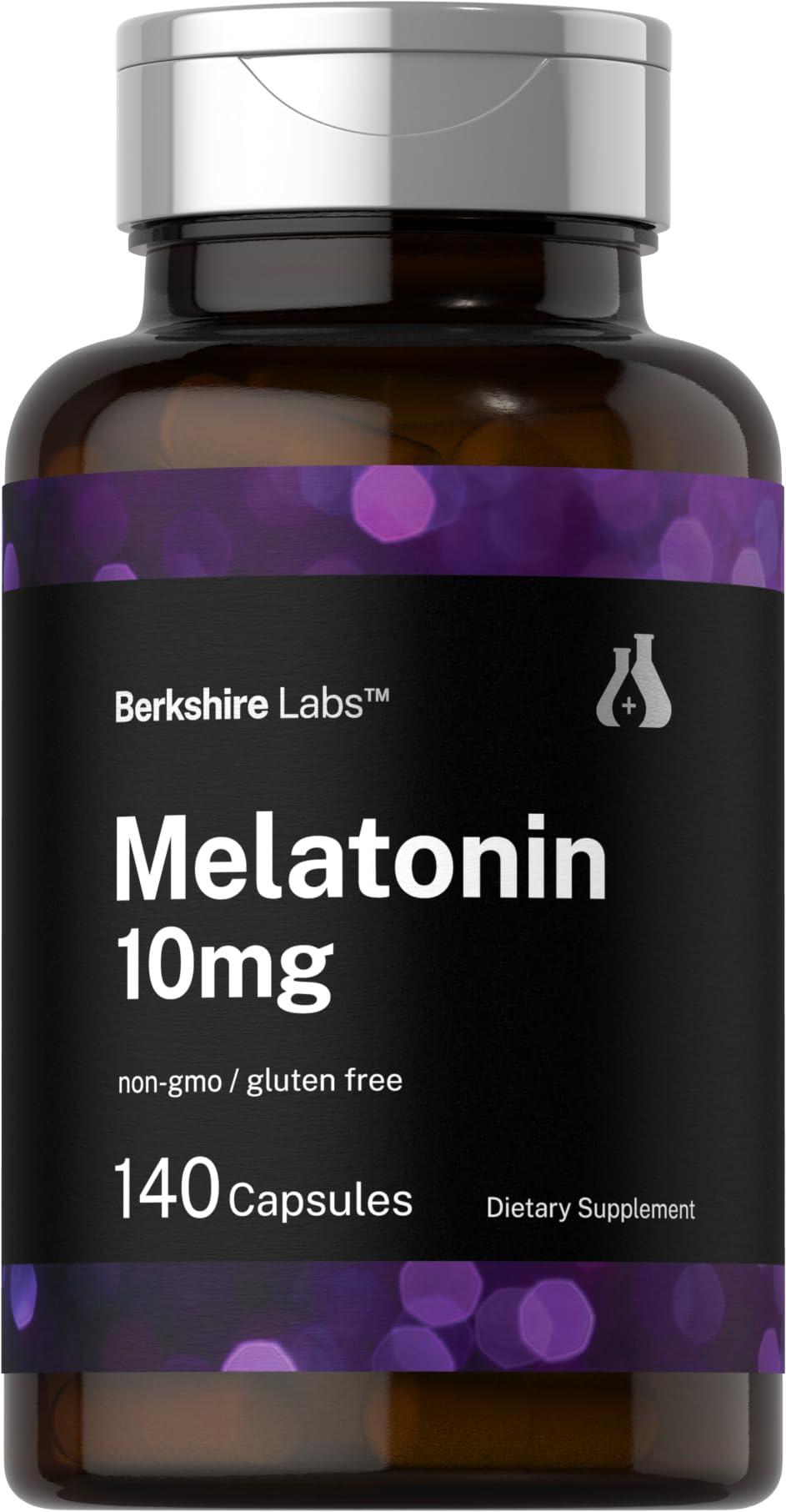 Foto 2 pulgar | Suplemento Berkshire Labs Melatonina 10 Mg 140 Cápsulas - Venta Internacional.