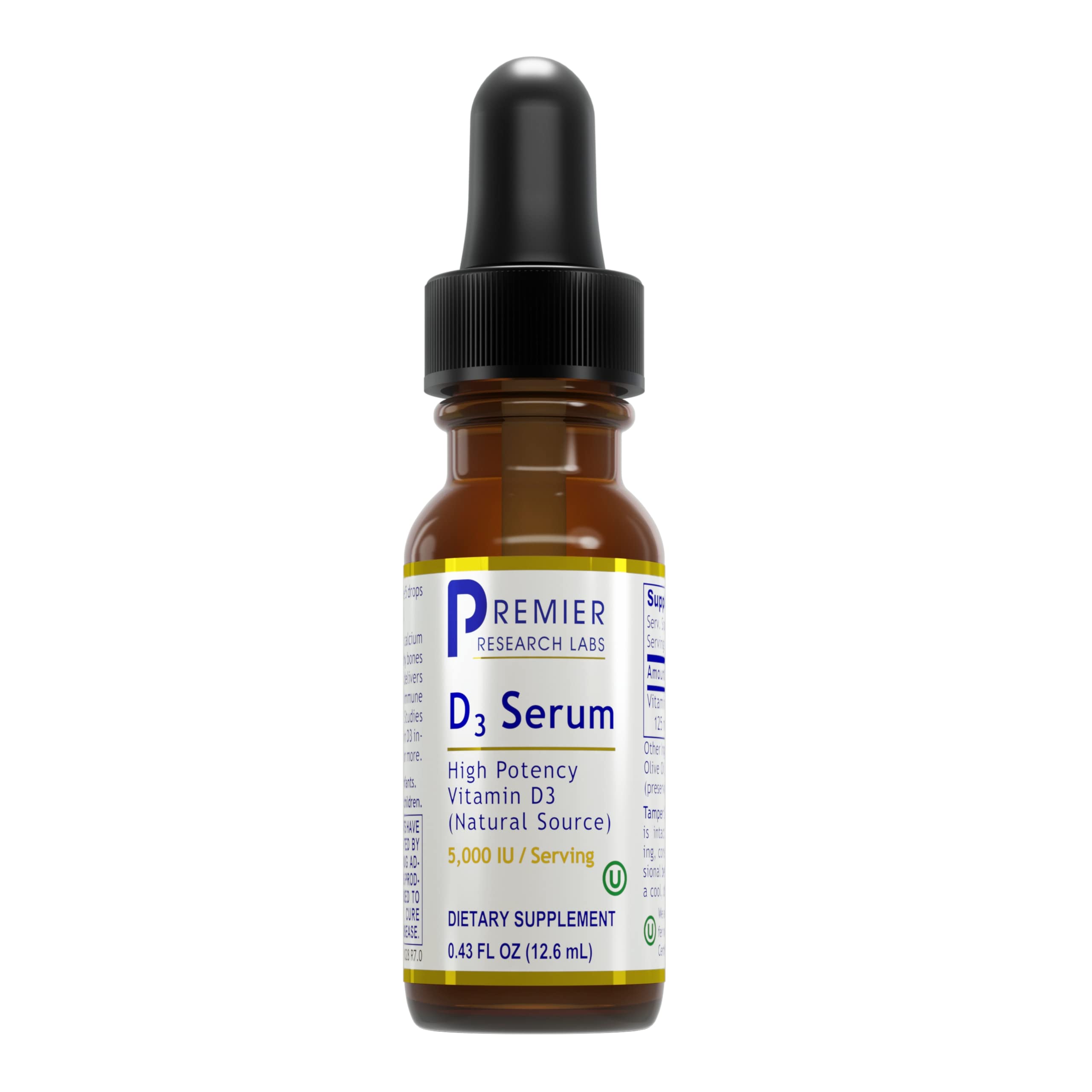 Foto 2 pulgar | Sérum De Vitamina D3 Premier Research Labs 5000 Ui 12,7 Ml - Venta Internacional.