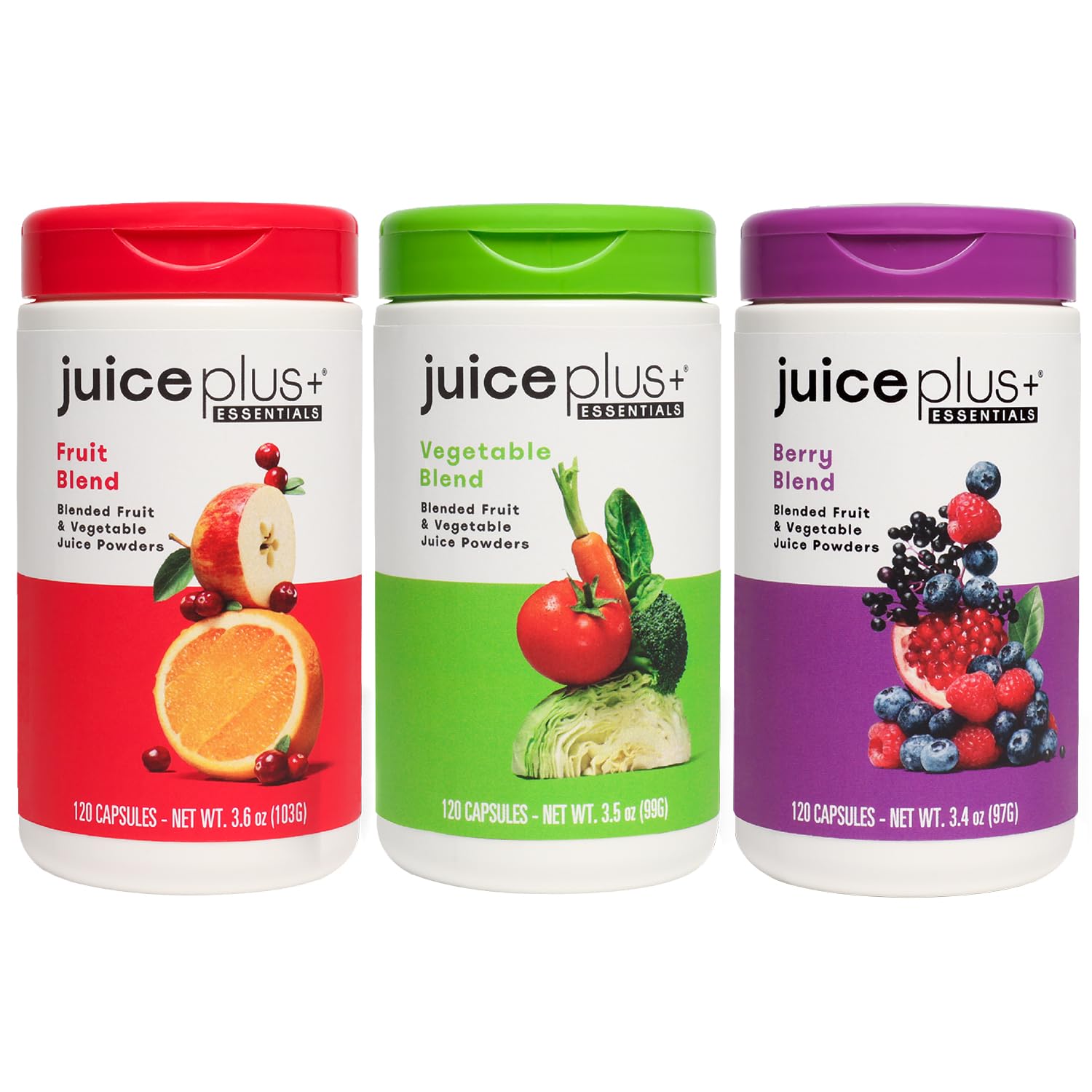 Suplemento Juice Plus+ Mezcla De Frutas, Verduras Y Bayas, 3 X 500 Ml - Venta Internacional.