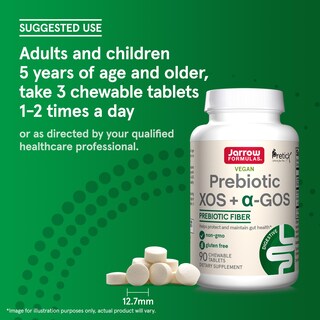 Foto 7 | Suplemento Prebiótico Xos + Gos De Jarrow Formulas, 90 Comprimidos - Venta Internacional.