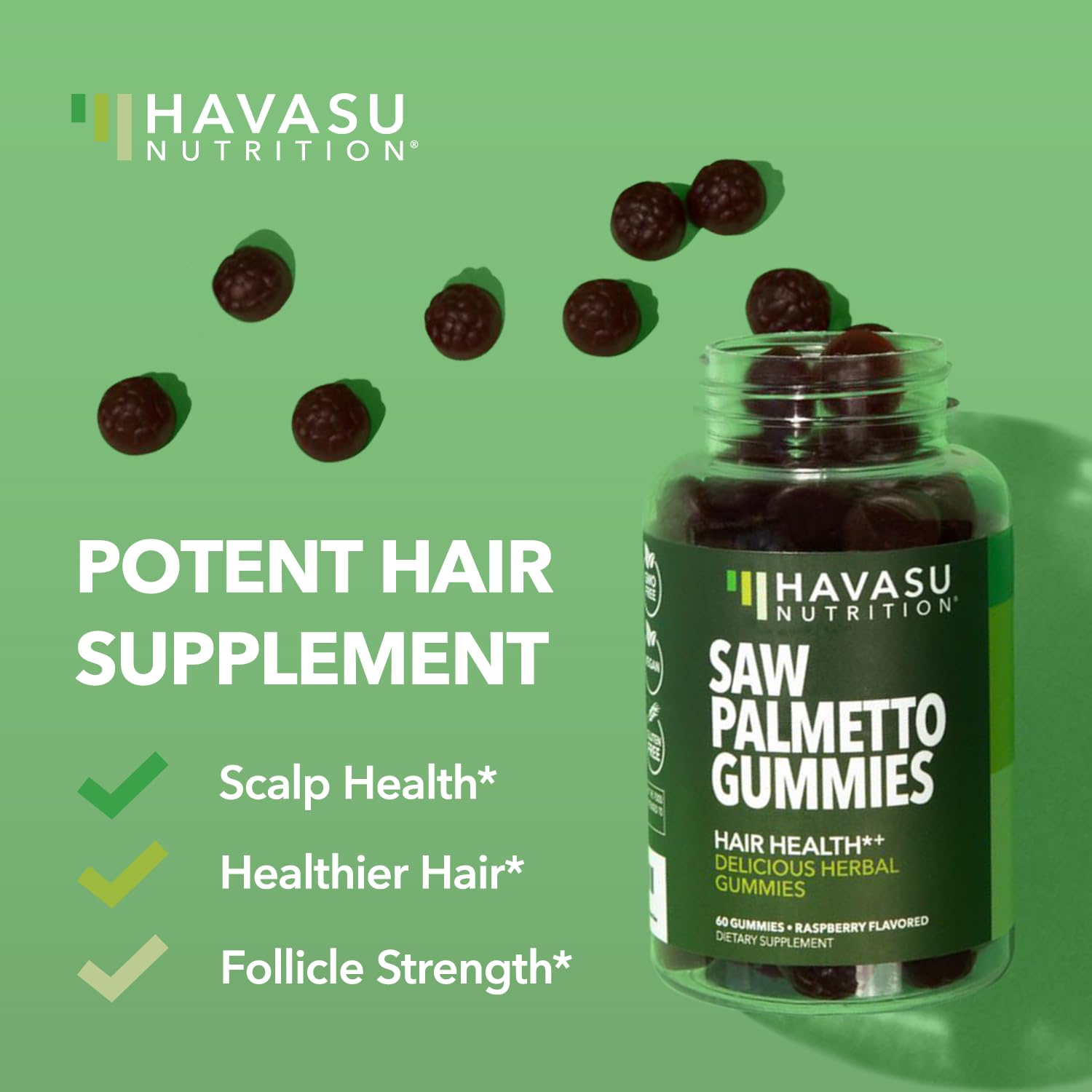 Foto 4 pulgar | Gomitas Supplement Havasu Nutrition De Palma Enana Americana Para Hombre - Venta Internacional.