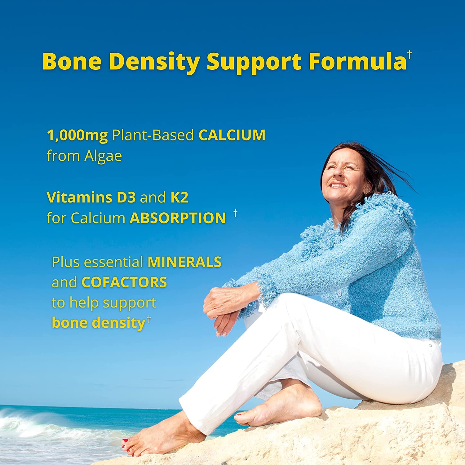 Foto 4 pulgar | Suplemento De Calcio Garden Of Life Living Calcium 120 Comprimidos - Venta Internacional.