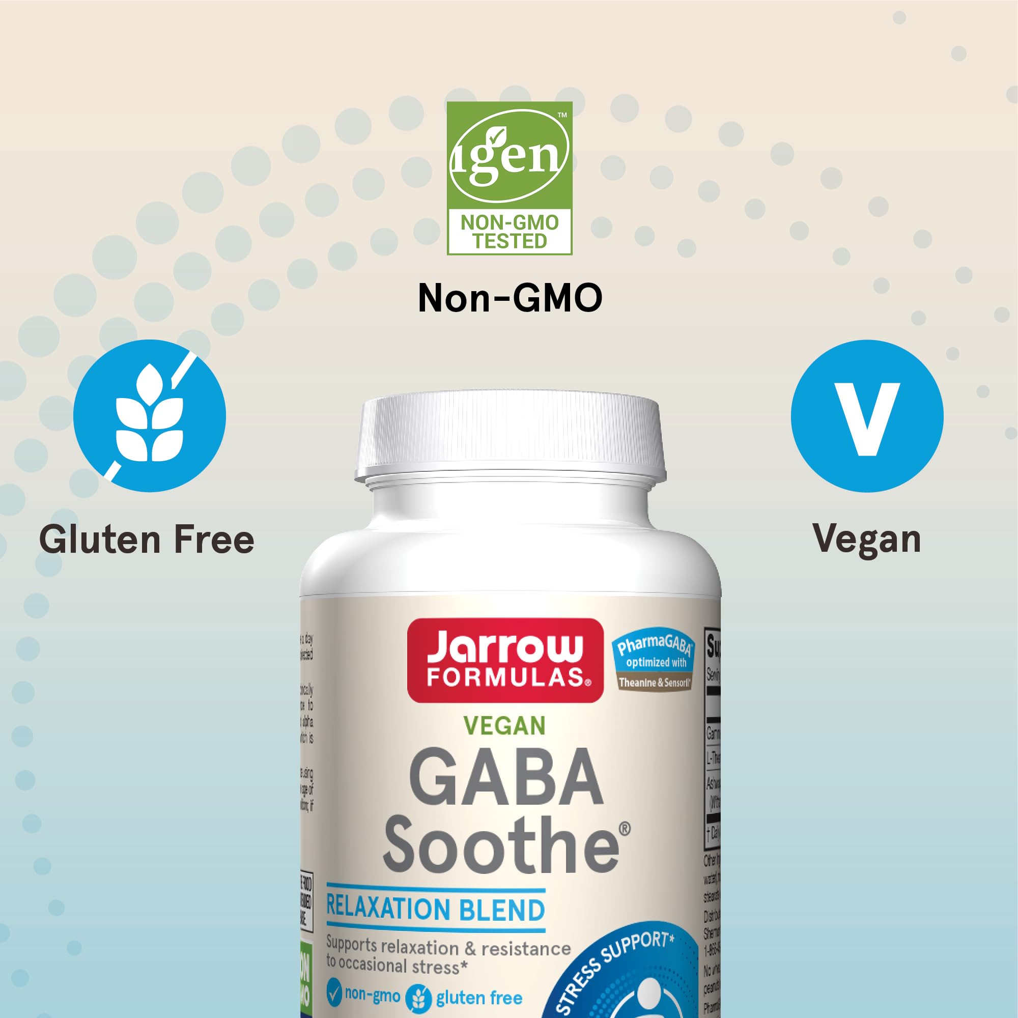 Foto 6 pulgar | Suplemento Dietético Jarrow Formulas Gaba Soothe 30 Cápsulas - Venta Internacional.