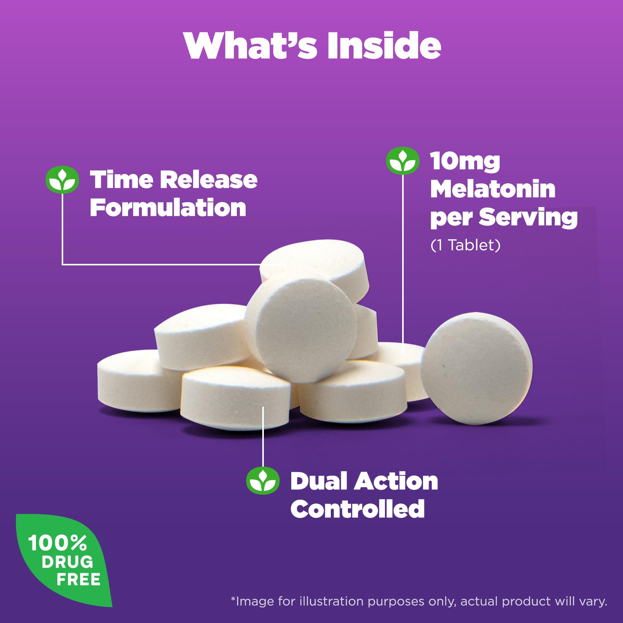 Foto 4 pulgar | Suplemento Natrol Advanced Sleep Melatonin 10 Mg 100 Comprimidos - Venta Internacional.