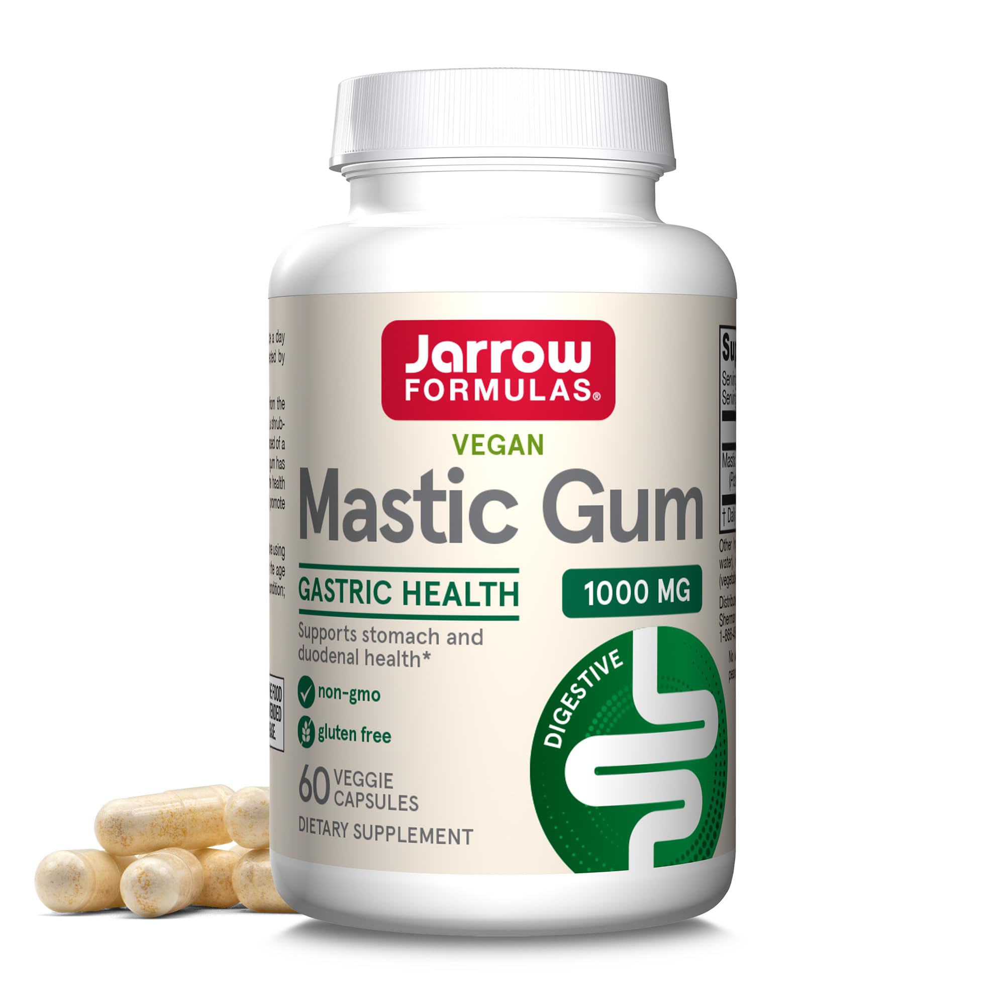 Foto 2 pulgar | Suplemento Jarrow Formulas Mastic Gum 1000 Mg 60 Cápsulas - Venta Internacional.