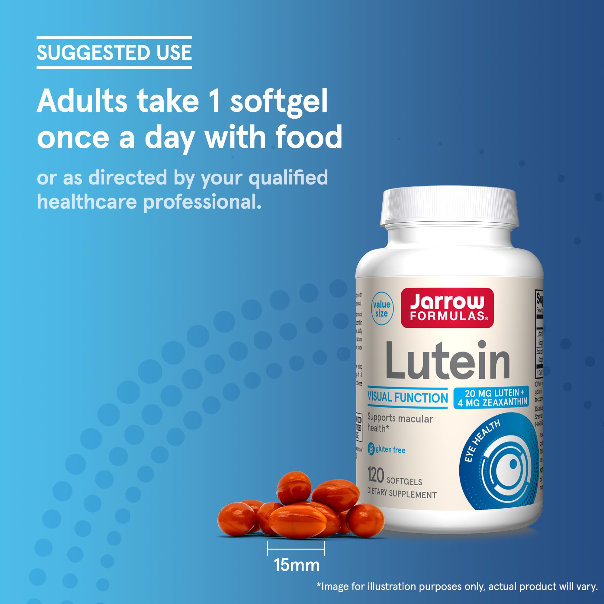 Foto 8 pulgar | Suplemento De 20 Mg De Luteína De Jarrow Formulas Con 120 Cápsulas Blandas De Zeaxantina - Venta Internacional.