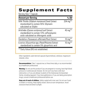 Foto 2 | Suplemento Integrative Therapeutics Super Milk Thistle X 120 Cápsulas - Venta Internacional.