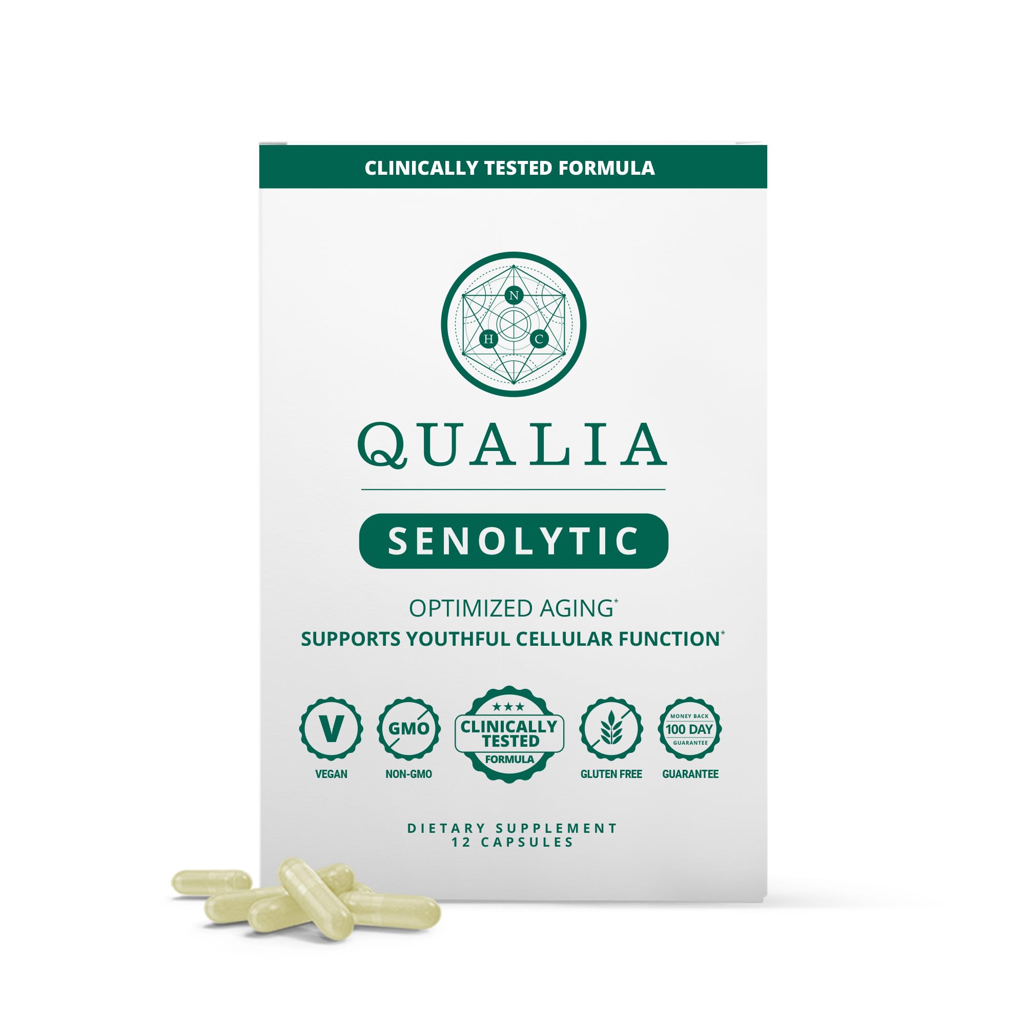 Foto 5 | Suplemento Neurohacker Collective Qualia Senolytic, 1 Caja - Venta Internacional.