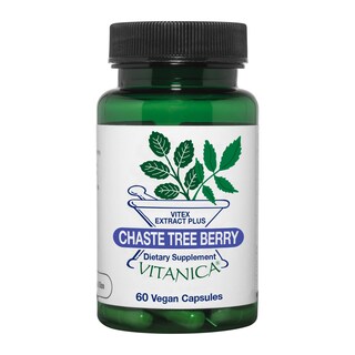Foto 1 | Suplemento Vitanica Con Extracto De Vitex De Bayas De Árbol Casto, 60 Cápsulas - Venta Internacional.