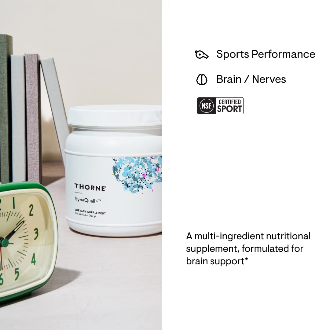 Foto 4 | Suplemento Thorne Synaquell+ Brain Support 375 Ml 30 Porciones - Venta Internacional.